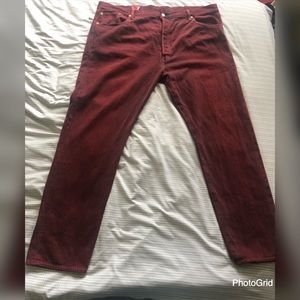 Men’s Levi’s 501ct Jeans Size 44 x 32 New.